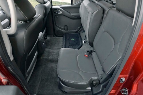 2012 Nissan Frontier PRO-4X Crew Cab Pickup Rear Interior