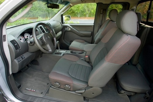 2012 Nissan Frontier PRO-4X Extended Cab Pickup Interior