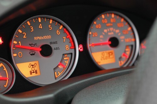 2012 Nissan Frontier SV Extended Cab Pickup Gauge Cluster