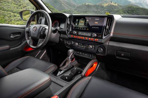 2025 Nissan Frontier PRO-4X Crew Cab Pickup Interior Detail