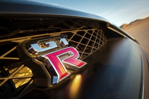 2014 Nissan GT-R Track Edition Coupe Front Badge