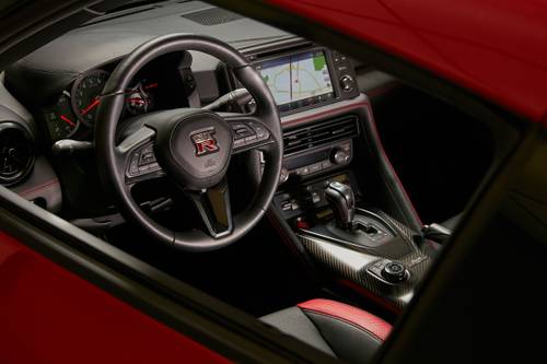 Nissan GT-R Track Edition Coupe Steering Wheel Detail