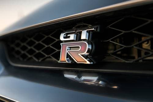 2019 Nissan GT-R Premium Coupe Front Badge