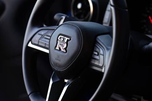 2023 Nissan GT-R Premium Coupe Steering Wheel Detail