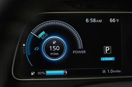 Nissan Leaf SL 4dr Hatchback Gauge Cluster