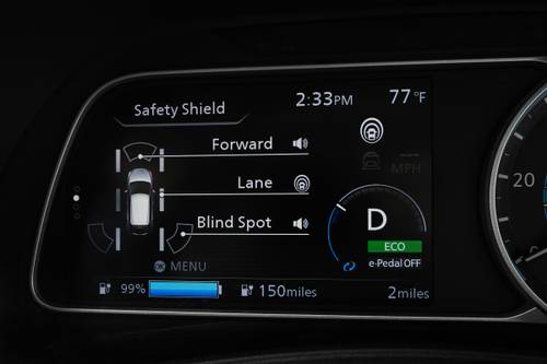 Nissan Leaf SL 4dr Hatchback Gauge Cluster