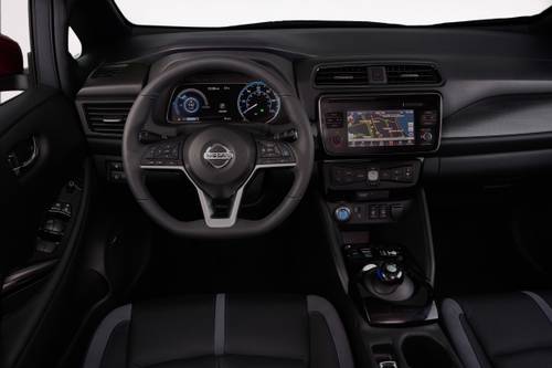 Nissan Leaf SL 4dr Hatchback Steering Wheel Detail Shown