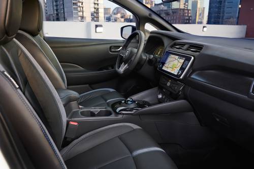 Nissan LEAF SL PLUS 4dr Hatchback Interior Shown
