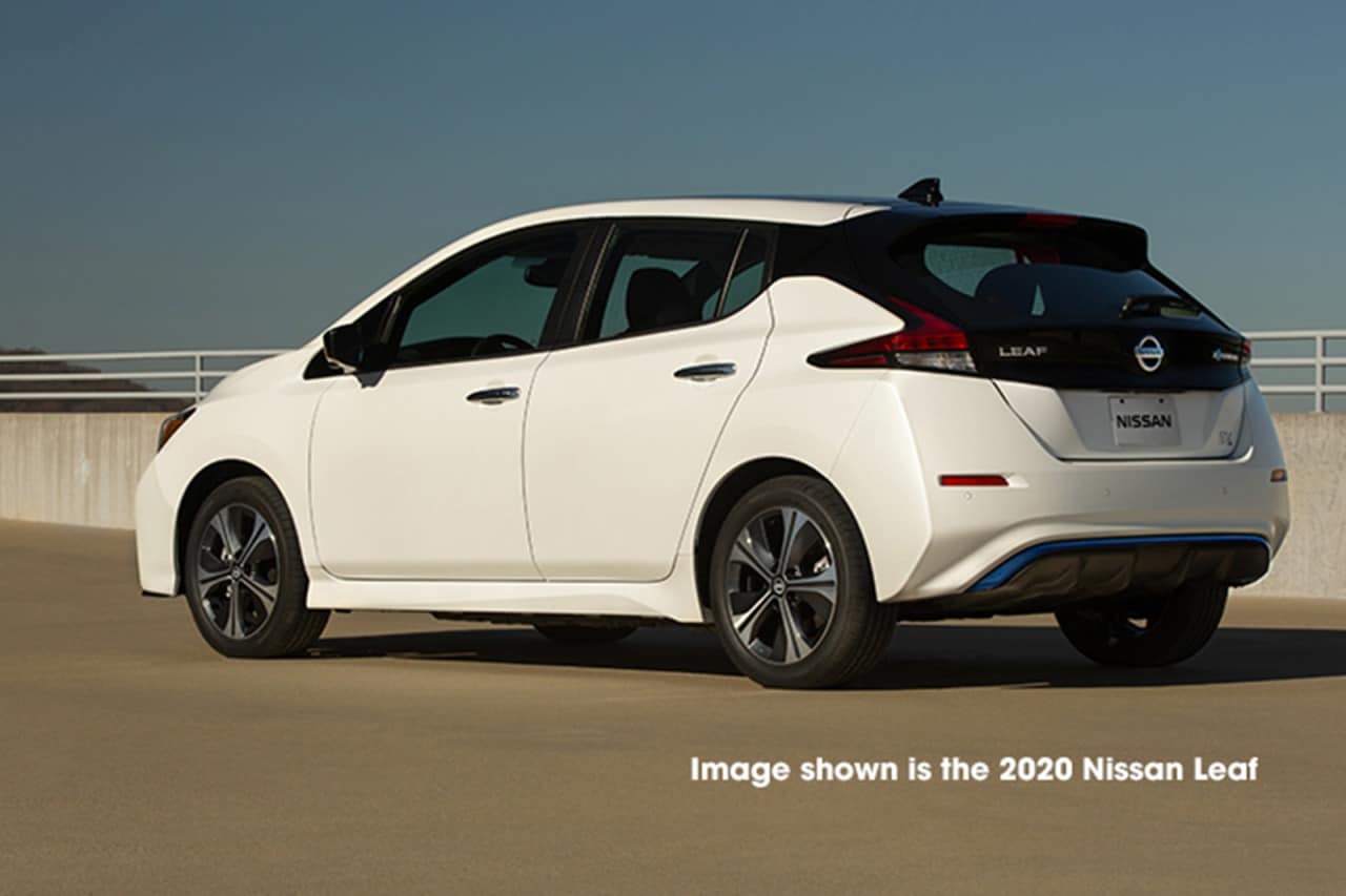 2020 Nissan Leaf - Front 3/4
