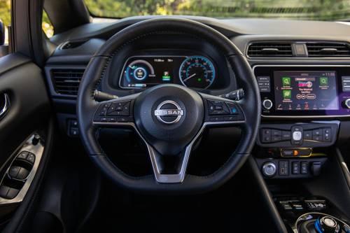 Nissan LEAF SV PLUS 4dr Hatchback Steering Wheel Detail
