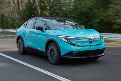 2026 Nissan LEAF Platinum+ 4dr Hatchback Exterior Shown