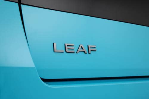 2026 Nissan LEAF Platinum+ 4dr Hatchback Rear Badge