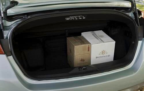 2012 Nissan Murano CrossCabriolet Cargo Area
