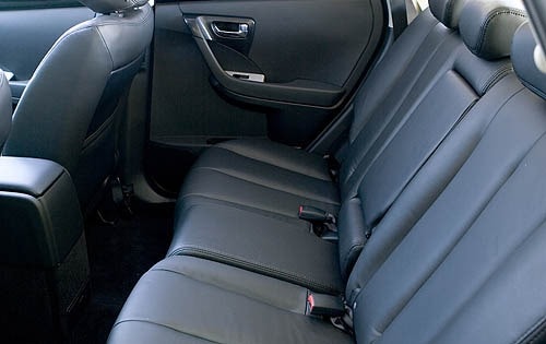 2006 Nissan Murano SL Rear Seating
