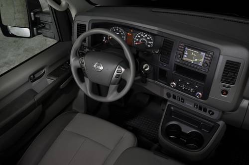 2019 Nissan NV Cargo 3500 SV Cargo Van Steering Wheel Detail