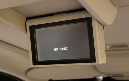 2006 Nissan Pathfinder SE Rear Overhead Entertainment LCD Monitor