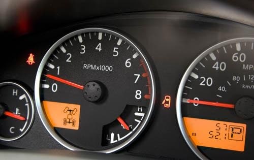2011 Nissan Pathfinder LE V8 Instrument Cluster Shown