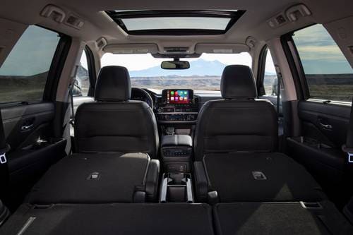 2025 Nissan Pathfinder Platinum 4dr SUV Rear Seats Down