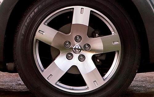 2008 Nissan Quest 3.5 SL Wheel Detail
