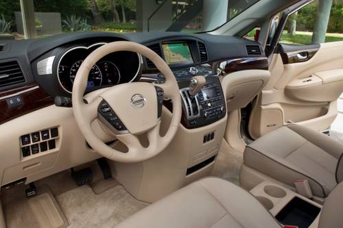 2016 Nissan Quest Platinum Passenger Minivan Interior