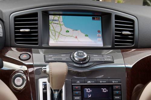 2016 Nissan Quest Platinum Passenger Minivan Navigation System