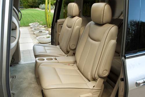 2016 Nissan Quest Platinum Passenger Minivan Rear Interior