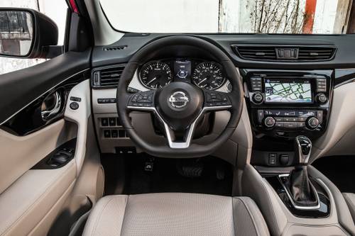 Nissan Rogue Sport SL 4dr SUV Steering Wheel Detail