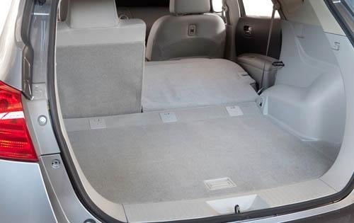 2011 Nissan Rogue SV Cargo Area