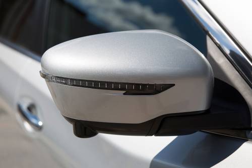 Nissan Rogue SV 4dr SUV Exterior Detail. Premium Package Shown.
