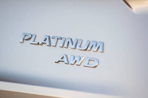 Nissan Rogue Platinum 4dr SUV Rear Badge