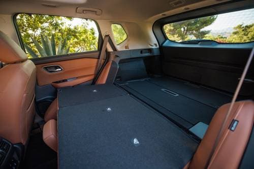2024 Nissan Rogue Platinum 4dr SUV Rear Seats Down