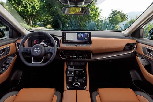2025 Nissan Rogue Platinum 4dr SUV Dashboard