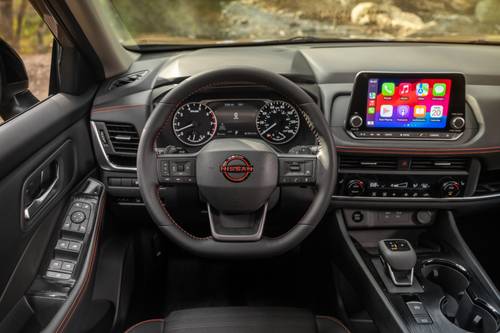 2025 Nissan Rogue Rock Creek 4dr SUV Steering Wheel Detail