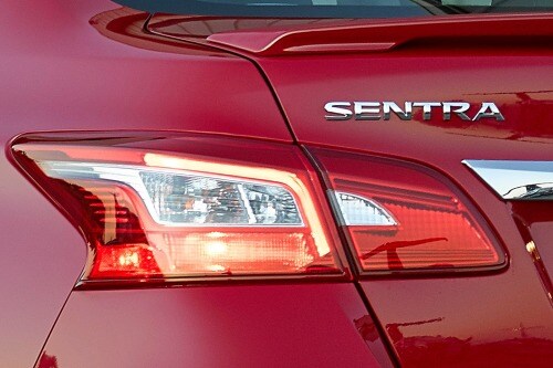 2016 Nissan Sentra SR Sedan Rear Badge