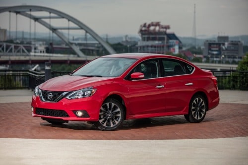 2017 Nissan Sentra SR TURBO Sedan Exterior