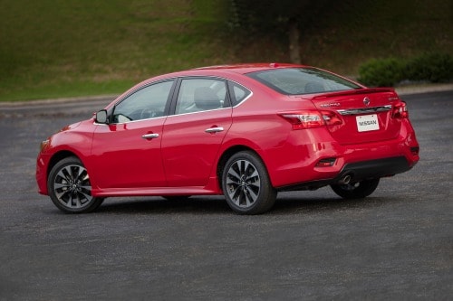 2017 Nissan Sentra SR TURBO Sedan Exterior