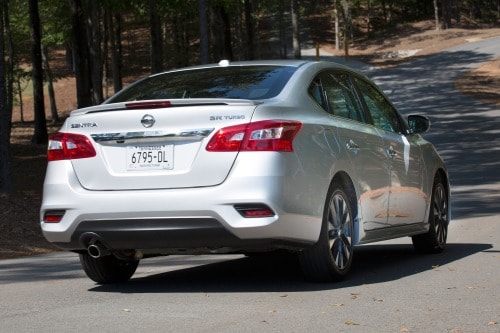 2017 Nissan Sentra SR TURBO Sedan Exterior
