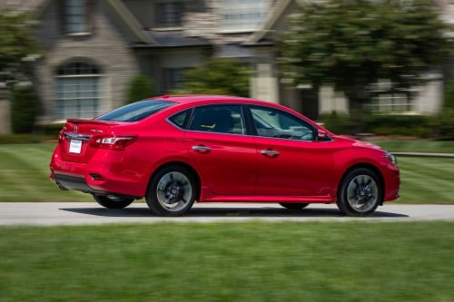 2017 Nissan Sentra SR TURBO Sedan Exterior