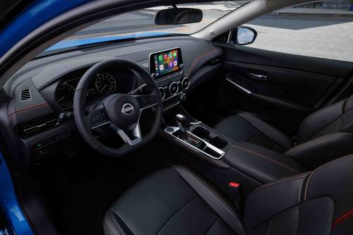 2025 Nissan Sentra SR Sedan Steering Wheel Detail
