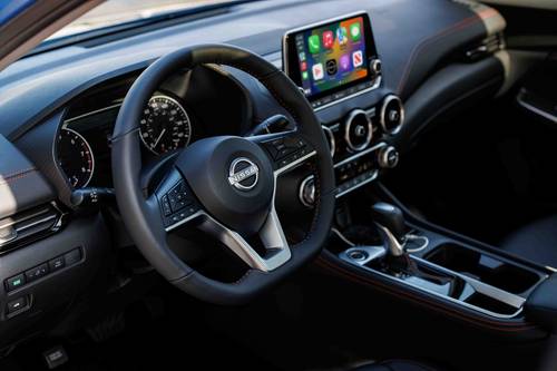 2025 Nissan Sentra SR Sedan Steering Wheel Detail