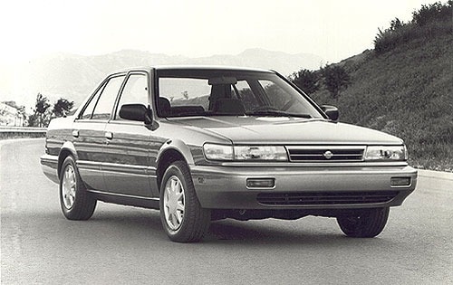 1990 Nissan Stanza Sedan