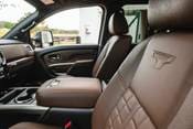 Nissan Titan XD Platinum Reserve Crew Cab Pickup Interior Detail
