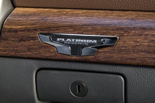 2017 Nissan Titan Platinum Reserve Crew Cab Pickup Interior Detail