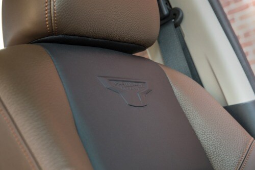 2017 Nissan Titan Platinum Reserve Crew Cab Pickup Interior Detail