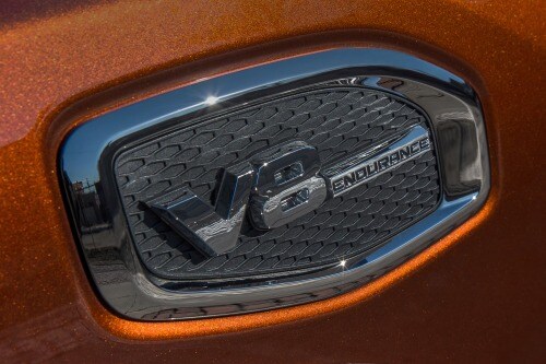 2017 Nissan Titan Platinum Reserve Crew Cab Pickup Fender Badge