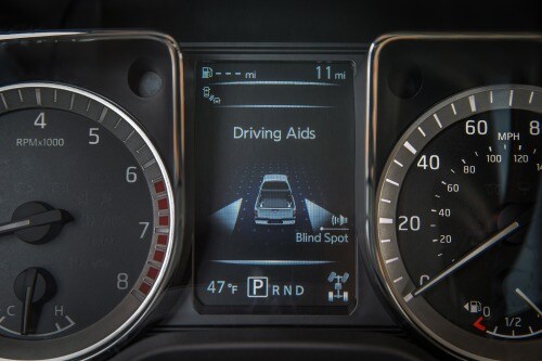2017 Nissan Titan Platinum Reserve Crew Cab Pickup Gauge Cluster
