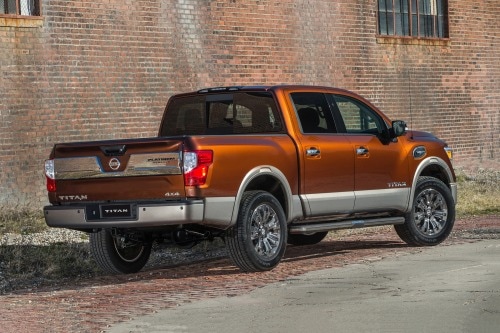2017 Nissan Titan Platinum Reserve Crew Cab Pickup Exterior