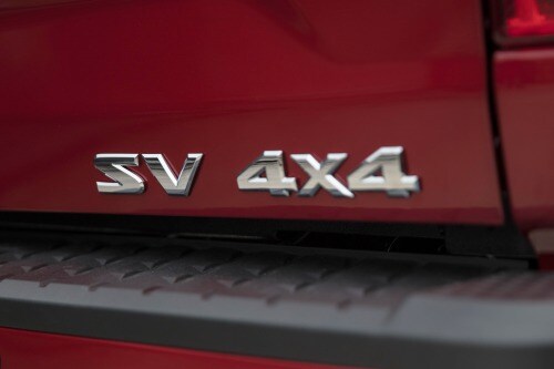 2017 Nissan Titan SV Extended Cab Pickup Rear Badge