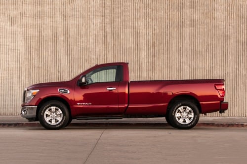 2017 Nissan Titan SV Regular Cab Pickup Exterior Shown