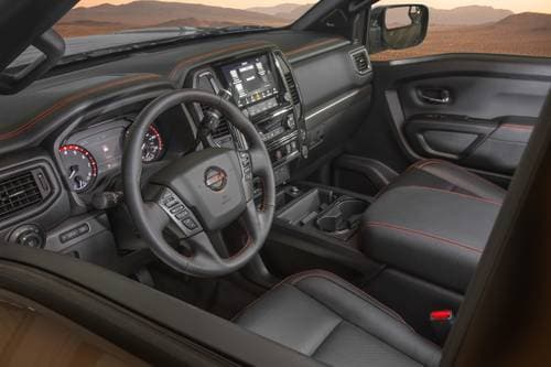 Nissan Titan PRO-4X Crew Cab Pickup Dashboard